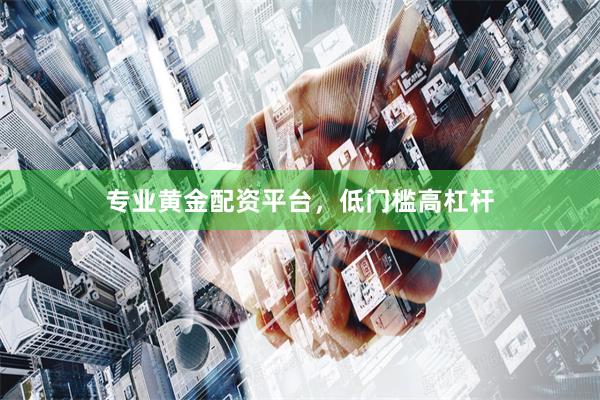 专业黄金配资平台,低门槛高杠杆